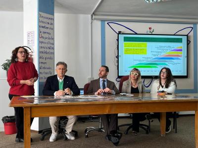 Presentazione del calendario presso l'Ufficio Scolastico provinciale di Caltanissetta ed Enna