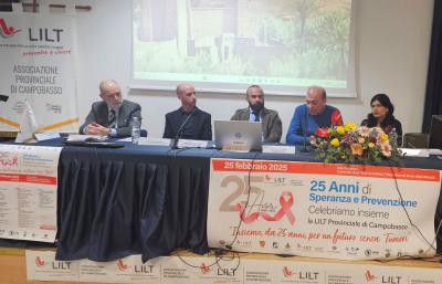 LILT CAMPOBASSO: 25 ANNI DI ATTIVITA' E DI STORIA